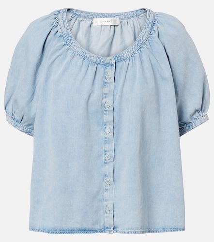 Chemise Resort en coton mélangé - Frame - Modalova