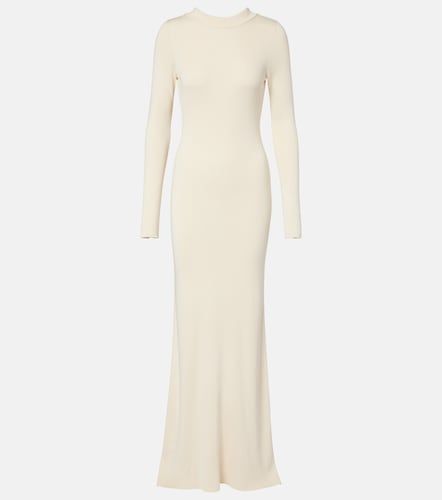 Robe longue Elowen en soie mélangée - Aya Muse - Modalova