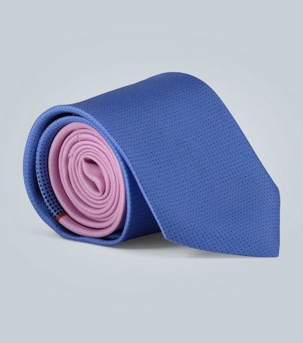 Cravate en soie imprimée - Prada - Modalova