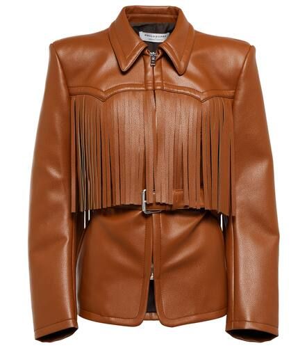 Veste en cuir - Philosophy di Lorenzo Serafini - Modalova