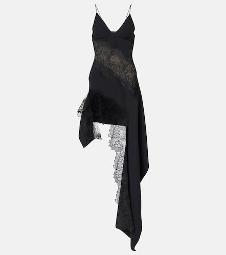 Robe asymétrique en dentelle - David Koma - Modalova