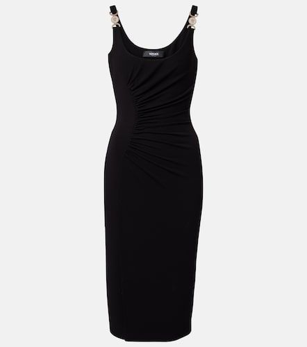 Robe de cocktail Medusa en crêpe - Versace - Modalova