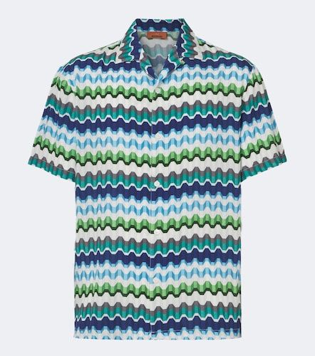 Chemise de bowling Zigzag à imprimé - Missoni - Modalova