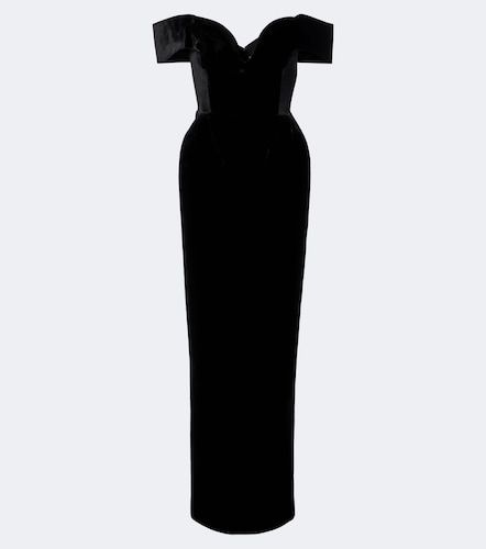 Robe longue Ryn en velours - Rachel Gilbert - Modalova