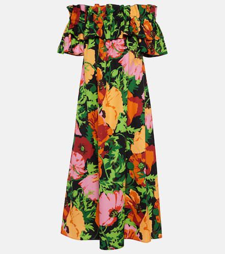 Robe midi Breakfast à fleurs - La DoubleJ - Modalova