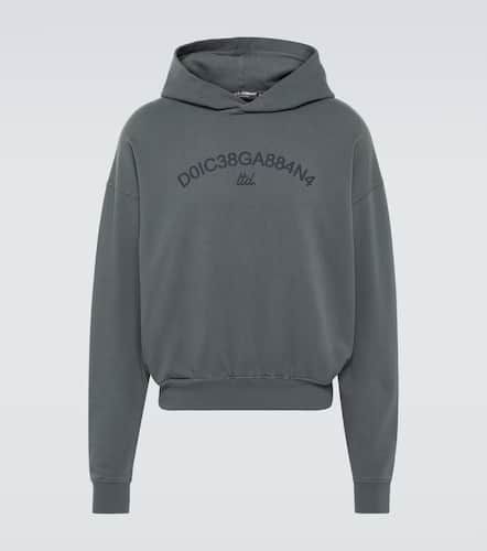 Sweat-shirt à capuche en coton - Dolce&Gabbana - Modalova