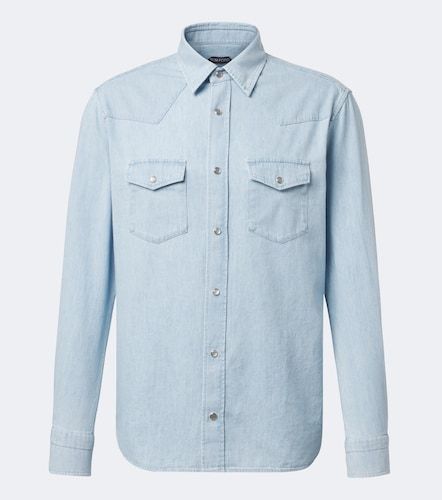 Tom Ford Chemise Western en denim - Tom Ford - Modalova