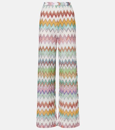 Pantalon ample Zigzag en lamé - Missoni - Modalova