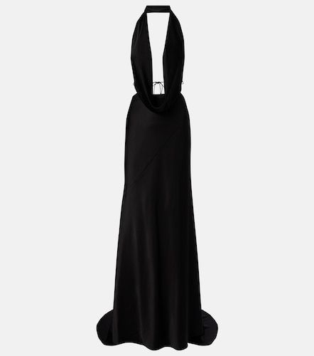 Robe longue en crêpe de satin - Alex Perry - Modalova