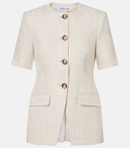 Veste Bodie en tweed de coton mélangé - Veronica Beard - Modalova