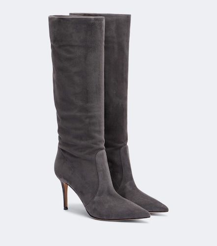 Bottes Hansen en daim - Gianvito Rossi - Modalova