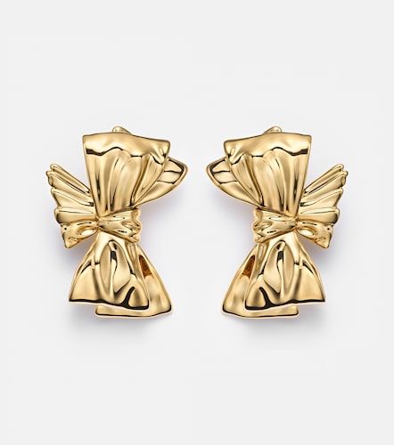 Boucles d’oreilles Bow en plaqué or - Jennifer Fisher - Modalova