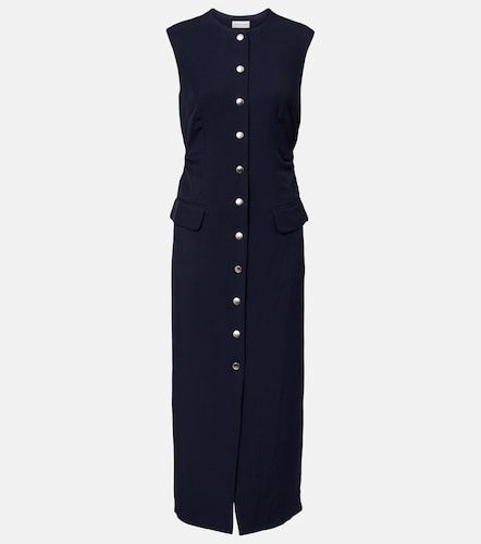 Robe midi en gabardine - Dries Van Noten - Modalova