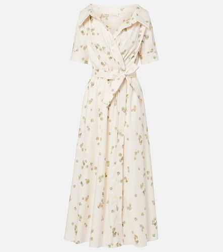 Robe portefeuille Lydia en coton mélangé - Altuzarra - Modalova