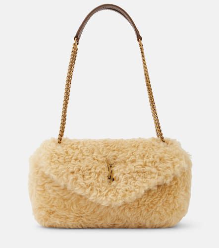 Sac Calypso Small en shearling - Saint Laurent - Modalova