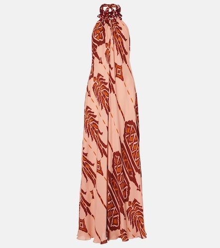 Robe en soie imprimée - Johanna Ortiz - Modalova