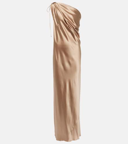 Robe longue Opera asymétrique en soie - Max Mara - Modalova