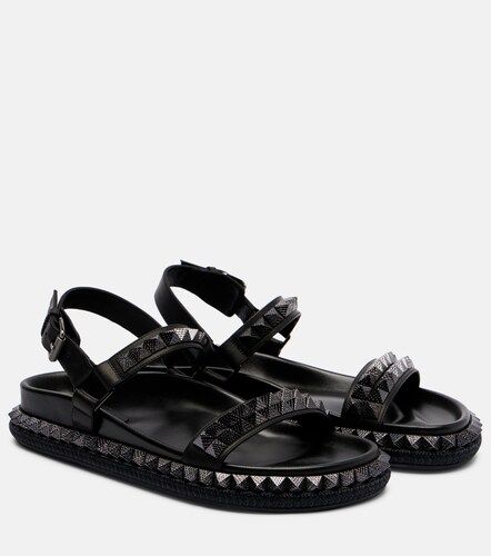 Sandales Pyrabizz en cuir - Christian Louboutin - Modalova