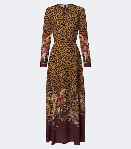 Robe longue à imprimé léopard - Etro - Modalova