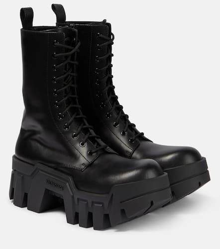 Bottines Bulldozer en cuir - Balenciaga - Modalova