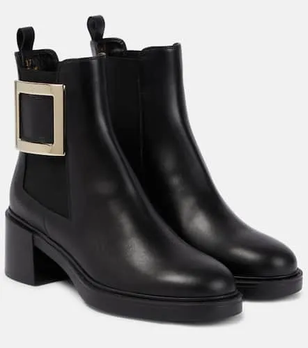 Bottines Viv' Rangers en cuir - Roger Vivier - Modalova