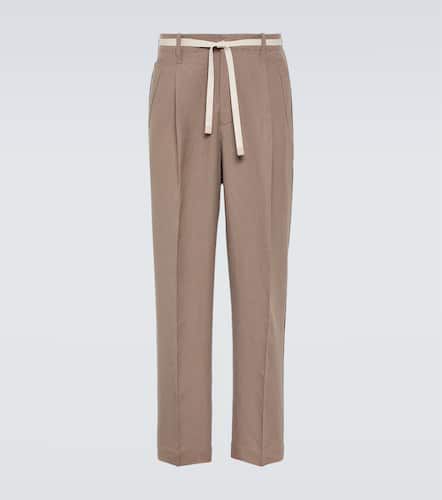 Zegna Pantalon droit en lin - Zegna - Modalova