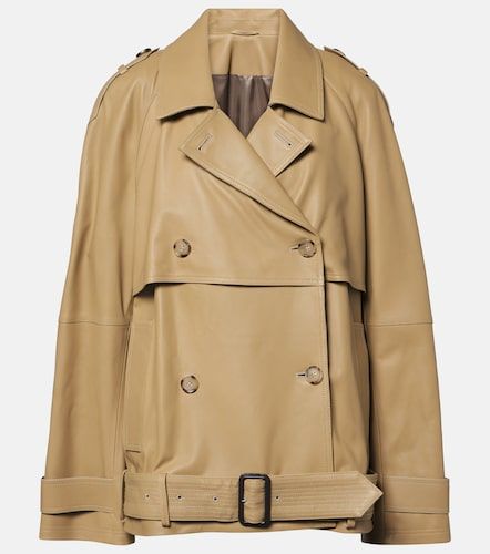 Toteme Veste oversize en cuir - Toteme - Modalova