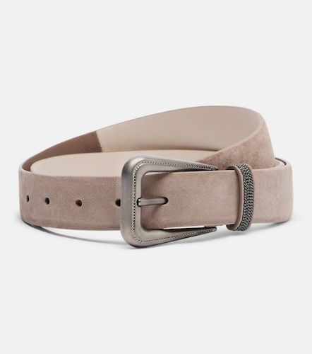 Brunello Cucinelli Ceinture en daim - Brunello Cucinelli - Modalova
