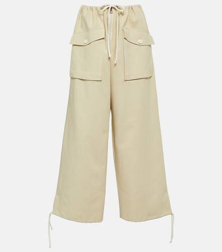 Gucci Pantalon en coton et lin - Gucci - Modalova