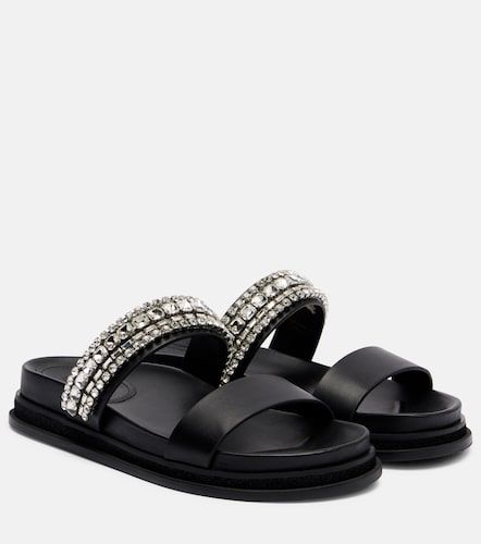 Mules Jadi en cuir à cristaux - Jimmy Choo - Modalova