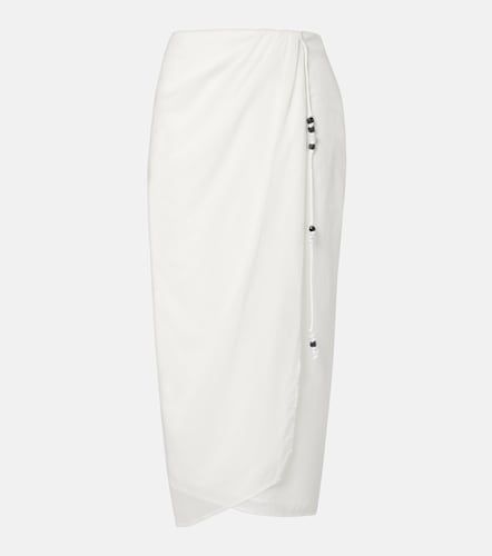 Jupe portefeuille Azura en coton - SIR - Modalova