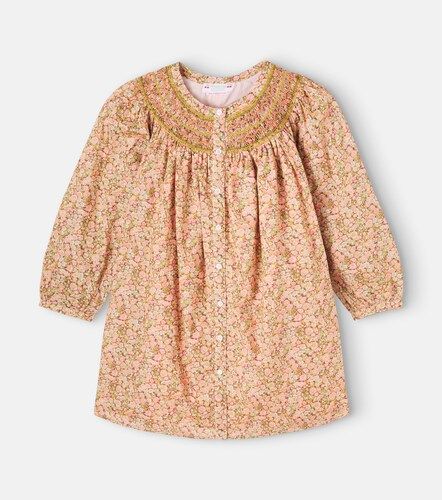 Robe Jadwiga en coton à fleurs - Bonpoint - Modalova