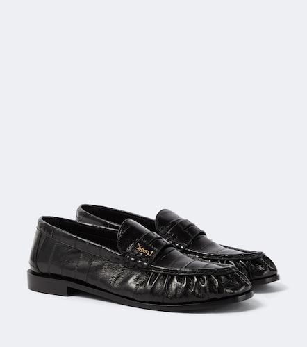 Mocassins Le Loafer en cuir - Saint Laurent - Modalova