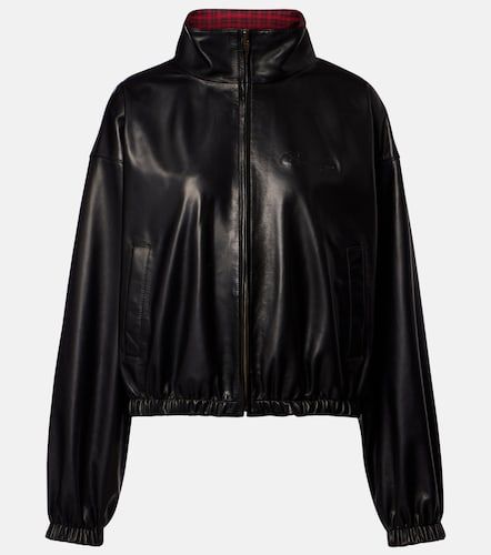 Veste en cuir réversible - Balenciaga - Modalova