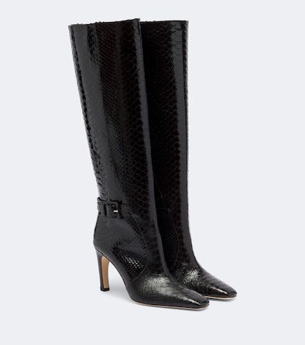 Bottes Raven en cuir façon croco - Malone Souliers - Modalova