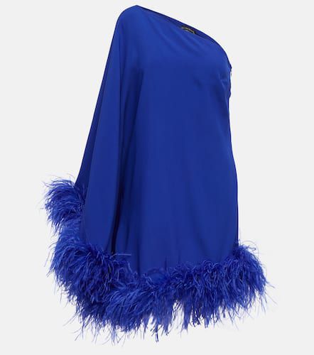 Robe Piccolo Ubud asymétrique à plumes - Taller Marmo - Modalova