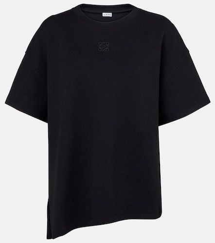 T-shirt asymétrique en coton mélangé - Loewe - Modalova