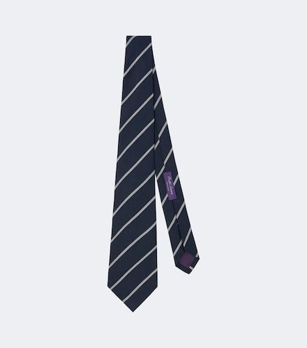 Cravate en soie à rayures - Ralph Lauren Purple Label - Modalova