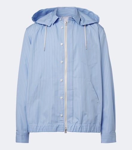 Veste en coton mélangé à rayures - Sacai - Modalova