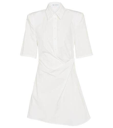 Robe chemise en coton - Off-White - Modalova