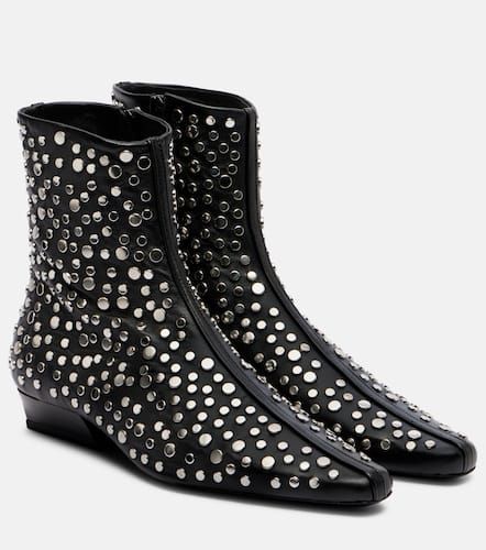 Bottines Wally en cuir  clous - Staud - Modalova