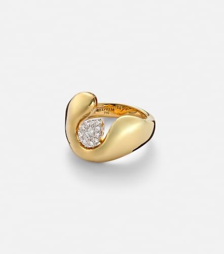 Bague Golden Strada en or 18 ct et diamants - Yeprem - Modalova