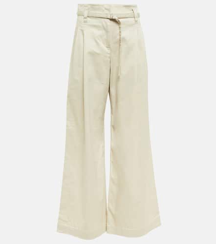 Pantalon ample à taille haute en coton mélangé - Proenza Schouler - Modalova