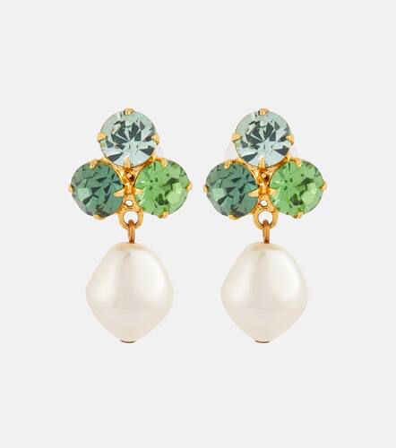Boucles d'oreilles Tatiana à cristaux et perles fantaisie - Jennifer Behr - Modalova