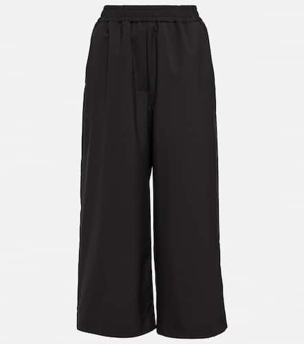 Jupe-culotte à taille haute en laine - Loewe - Modalova