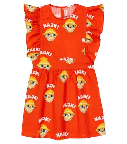 Mini Rodini Robe imprimée en coton - Mini Rodini - Modalova