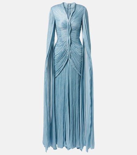 Marmar Halim Robe longue plissée - Marmar Halim - Modalova