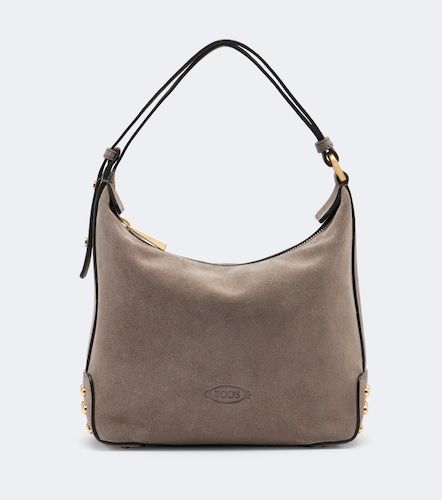 Sac à main Metal Dots Mini en daim - Tod's - Modalova