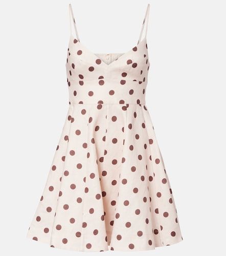 Zimmermann Robe en coton à pois - Zimmermann - Modalova