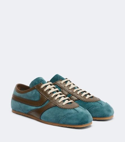 Baskets en daim et cuir - Dries Van Noten - Modalova